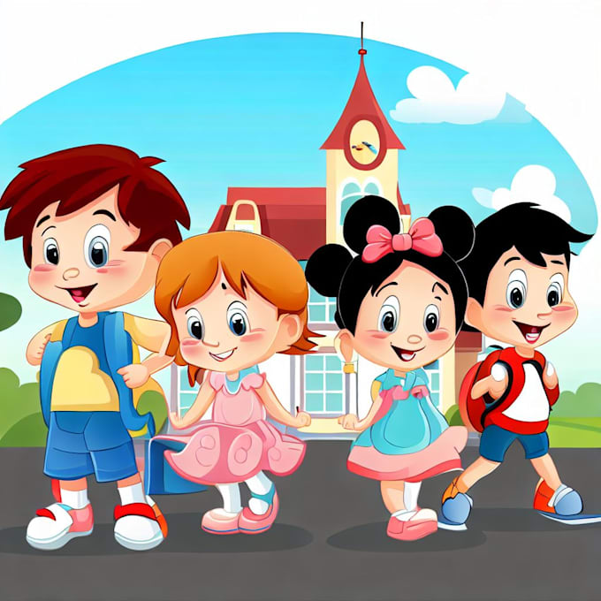 draw cute disney cartoon character