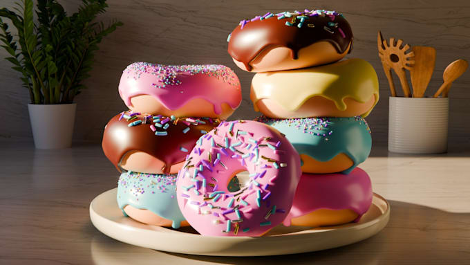 do 3d model in blender