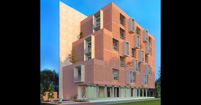 design and 3d rendering exterior and interiors
