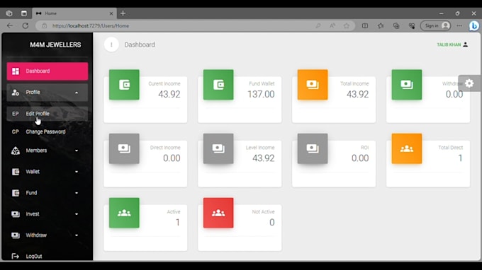 build MLM software with multi level marketing ROI and referral income features