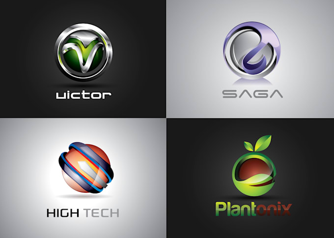 create a 3d or 2d logo design for your business