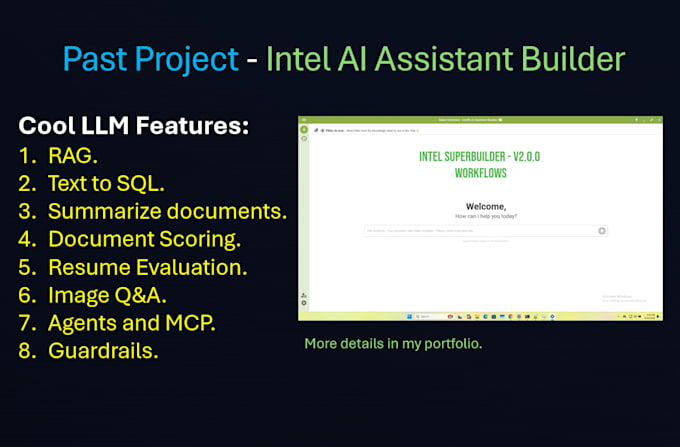 build rag agents and llm finetuning
