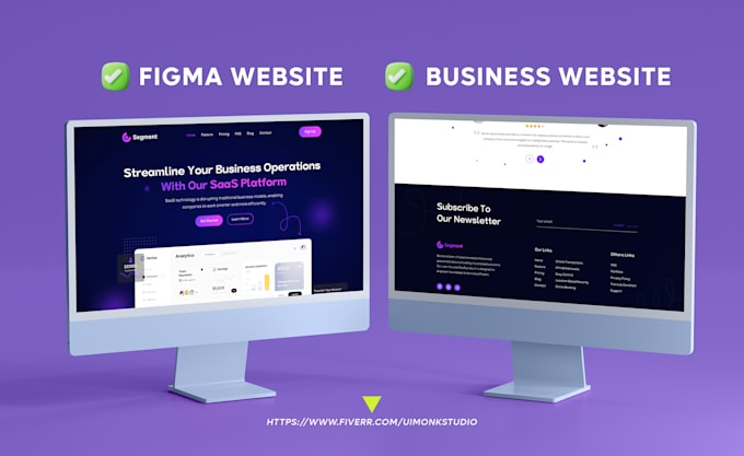 do ui ux website design, website template, website ui, website design in figma