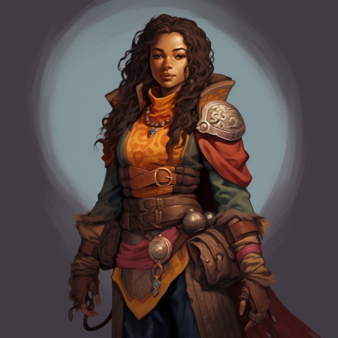 Draw your dnd character art by Mongarak | Fiverr