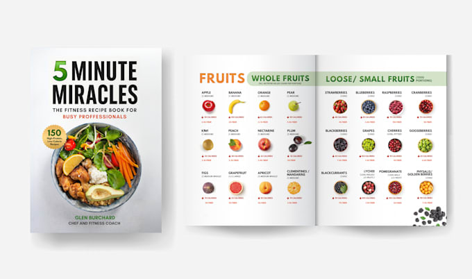 design a premium cookbook, recipe book cover for you