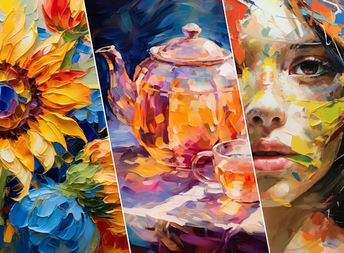 create a beautiful ai wall art using midjourney