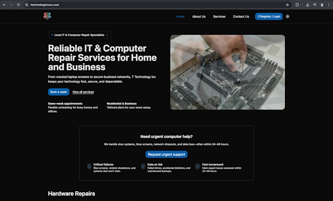 develop django react web app with devops setup