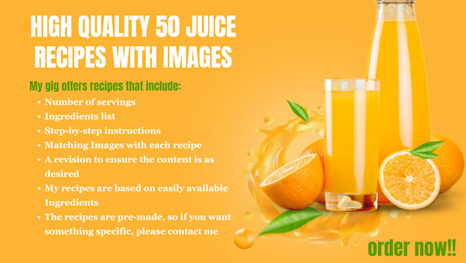 write smoothie and juices recipe, superfood recipes, book and ebook