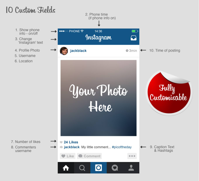 FrameBro Instagram Frame Prop Editor - Dice Consulting & Development