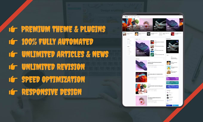 create an automated news website and wordpress autoblog