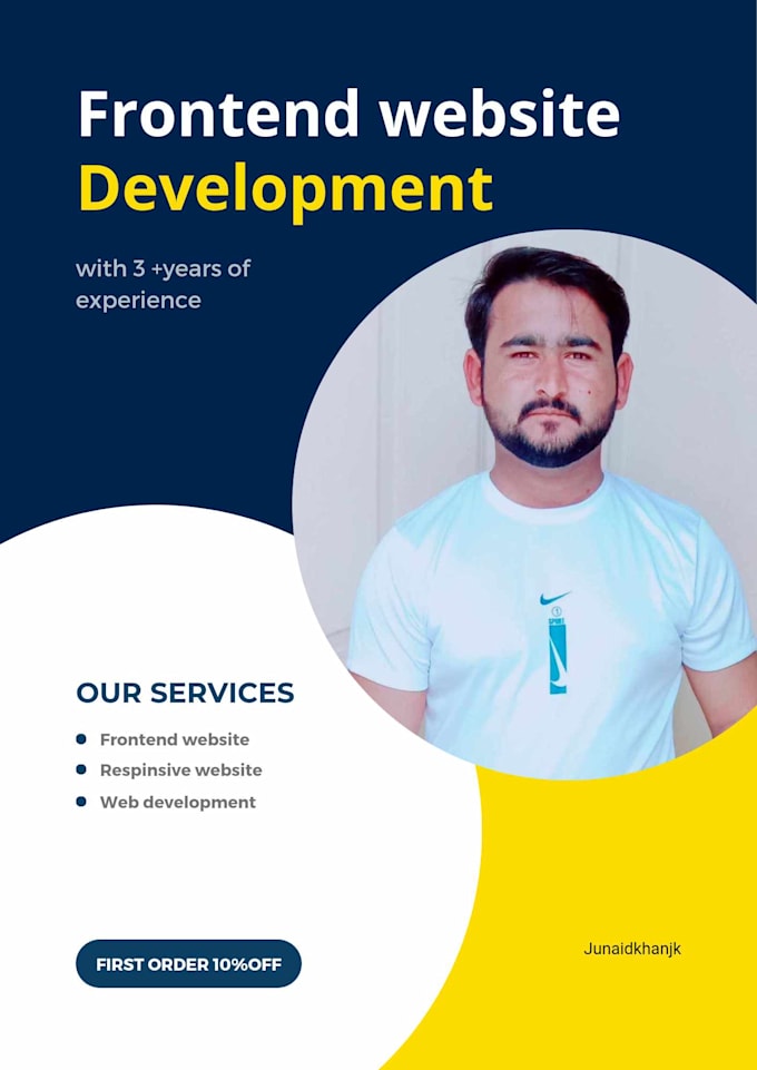 do professional frontend web development and mentinanace