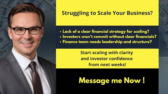 be your expert cfo, helping you scale business confidently