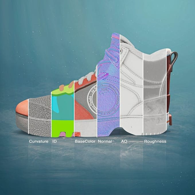 Do 3d shoe modeling 3d shoe animation 3d footwear 3d sneaker 3d shoe ...