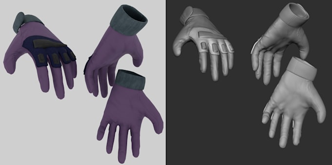create 3d stylized or realistic props for game or animation