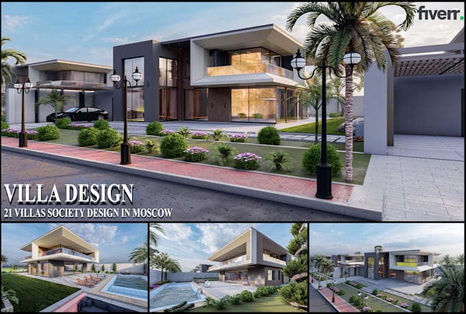 Create 3d model and render images of architectural project by ...