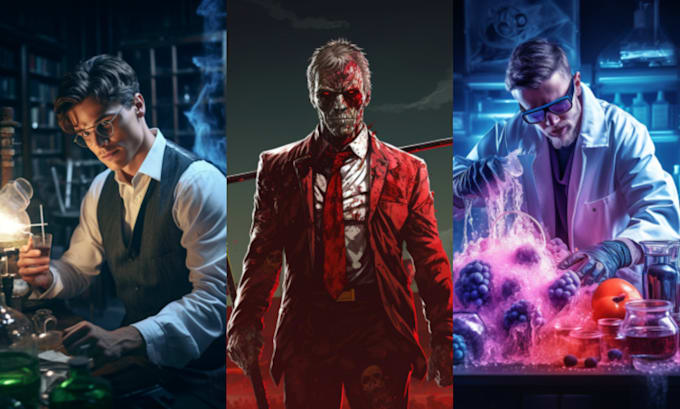 create 100 hyper realistic concept ai art designs with midjourney