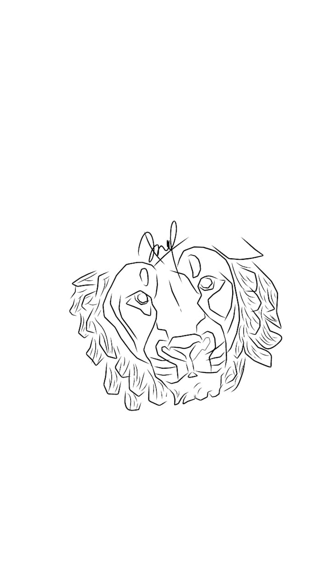 Draw simple vector line art of any object by Bredz77 | Fiverr