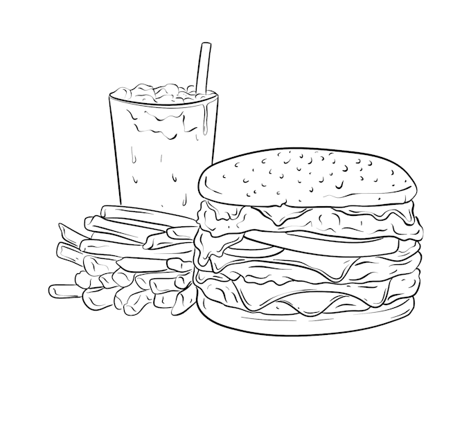draw hand drawn vector line art any product and illustrations
