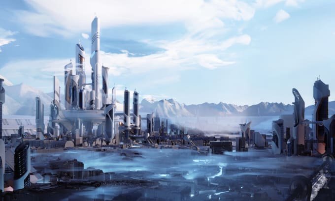 design stunning 3d metaverse game environment for unity game and unreal engine