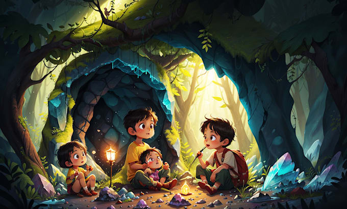 create kids book illustrations using stable diffusion ai