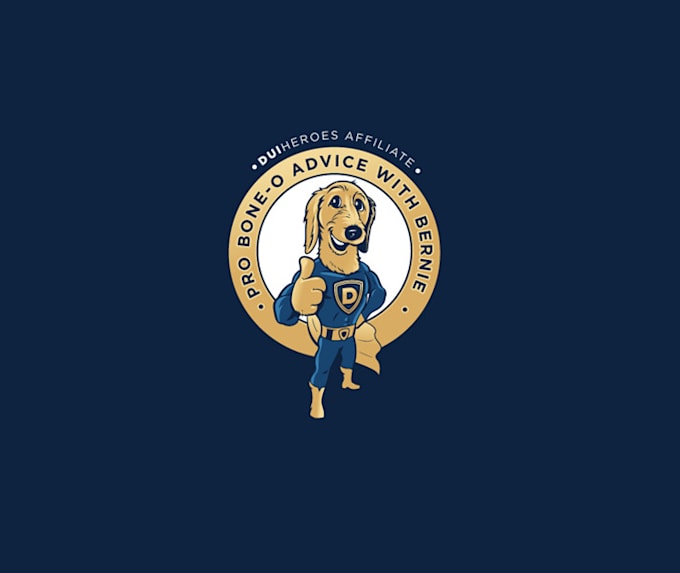 design marvelously beloved cartoon dog logo
