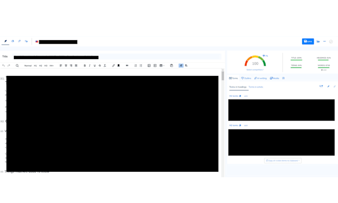 write unique SEO optimized article by using neuron writer to enhance rankings