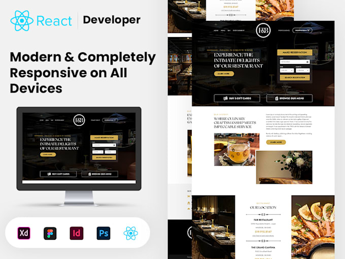 Be your frontend developer of react, nextjs web applications by Robin ...