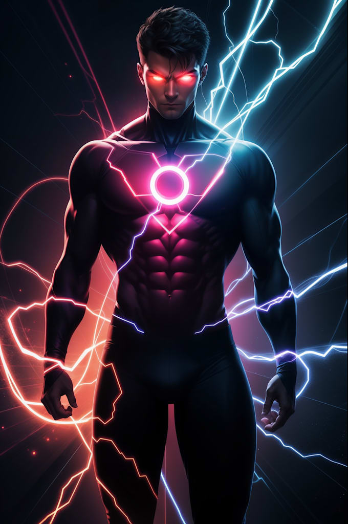 Create superhero cartoon character for you by Anaprirea Fiverr