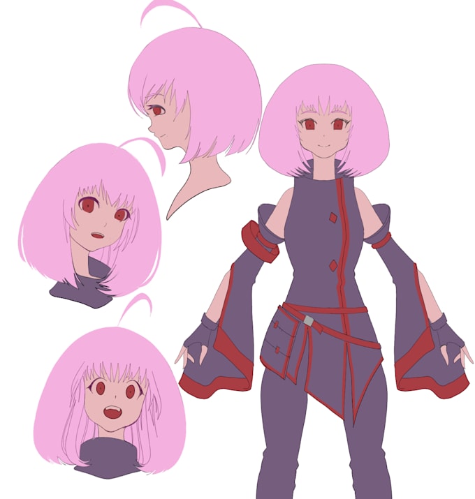 Design character basic on your concept idea by Dian9905 | Fiverr