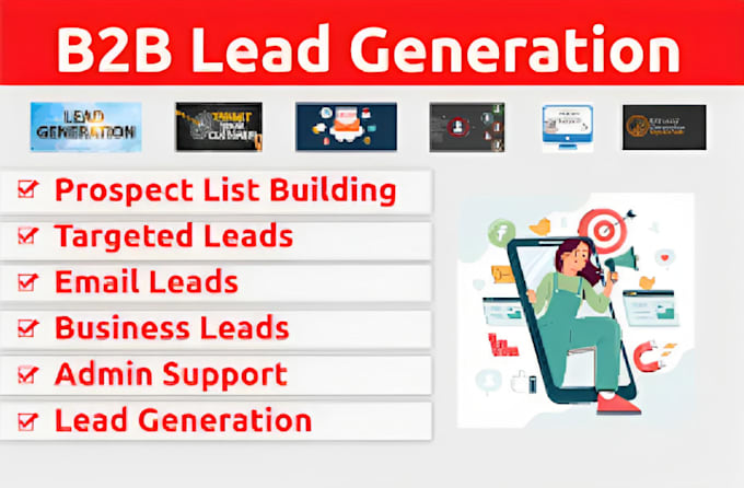 email list building, targeted b2b linkedin lead generation