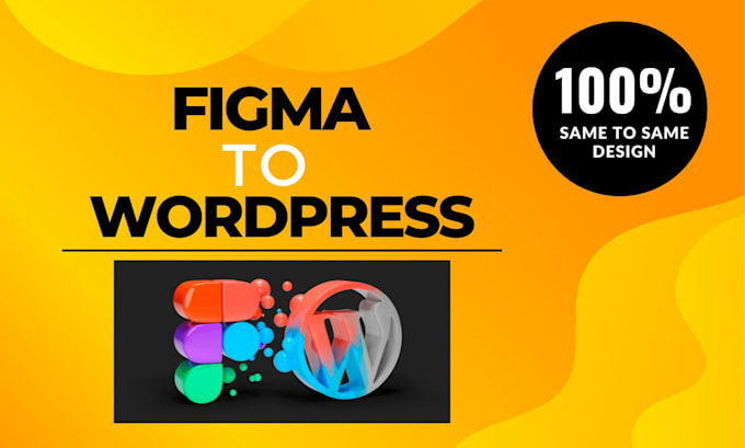convert figma to wordpress with responsive design
