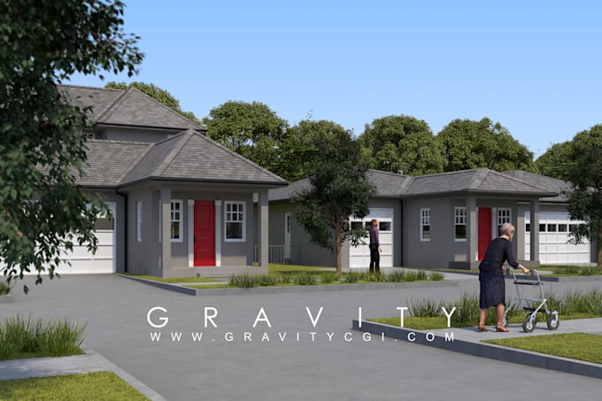 create photorealistic residential architectural 3d rendering