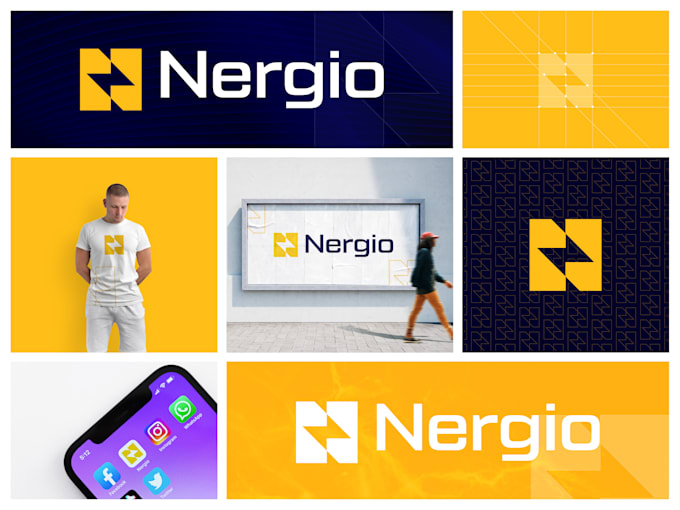 design a modern minimalist tech or saas startup logo