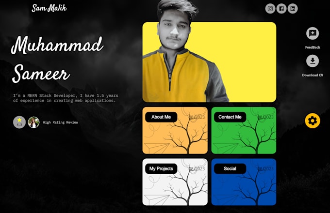 build responsive websites in HTML5 css3 js and react