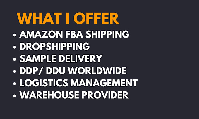 be your shipping logistics freight forwarder agent in china