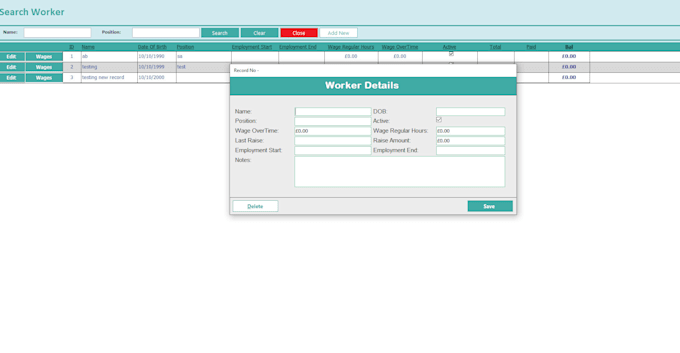 do database design and development work in microsoft access