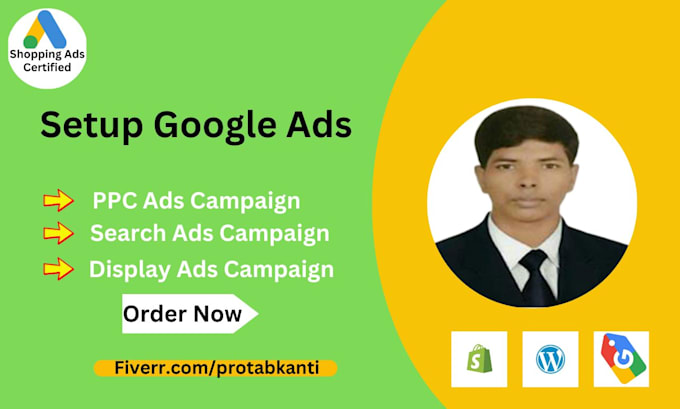 setup manage highly profitable google ads adwords PPC campaigns