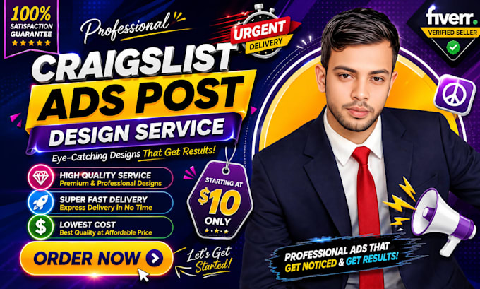 design stunning craigslist ads for products and services