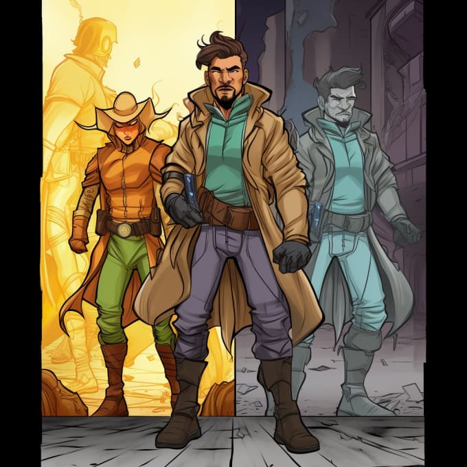 Make comic illustration comic art comic book nsfw comic by