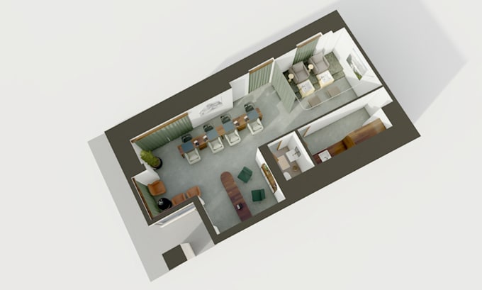 do high quality 3d floor plans