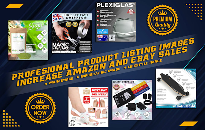 design amazing product listing images for your amazon sales