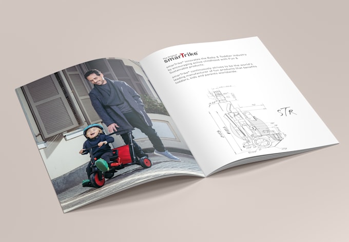 create and design a catalog or look book