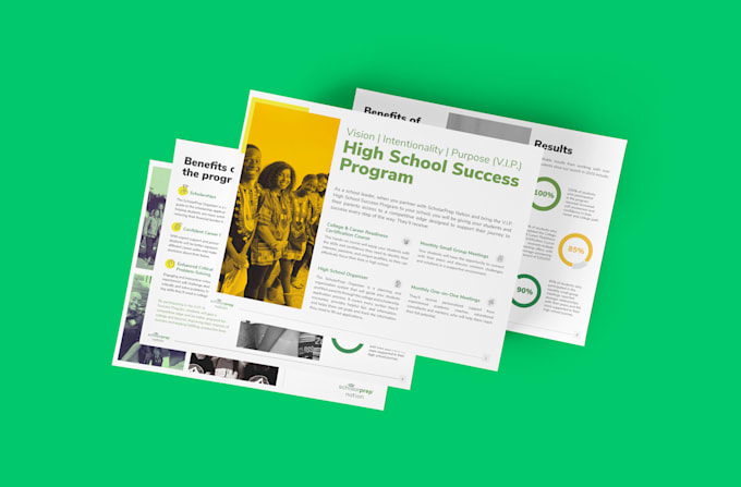 design an educational flyer for your institution or school