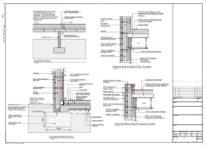 do drafting from pdfs,images with complete detail on autocad