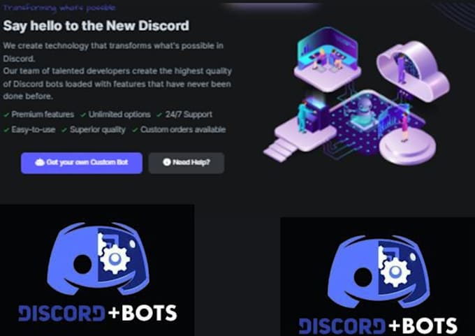 Create a custom and professional discord bot using python by Berri ...