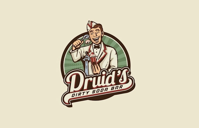 druid dirty soda bar logo