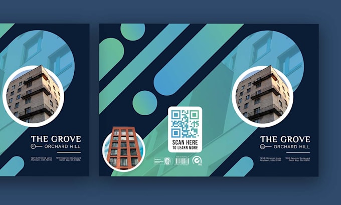 create professional business folder design