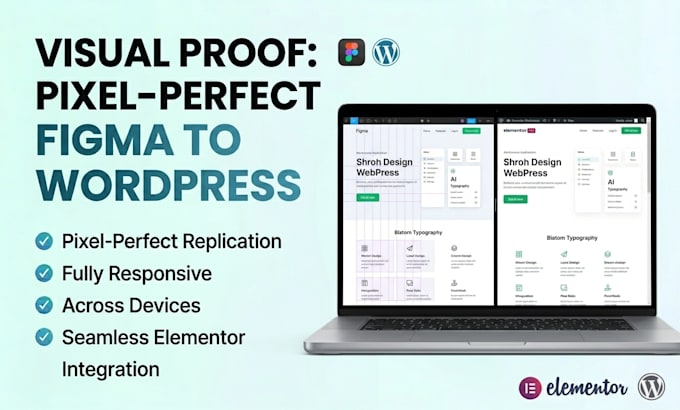 figma to wordpress responsive web
