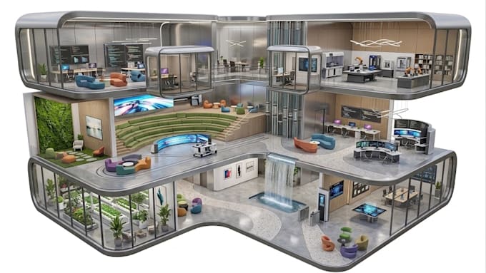 convert 2d to 3d floor plan