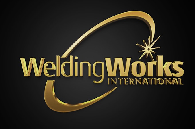 make your text and logo  into a 3d gold effect